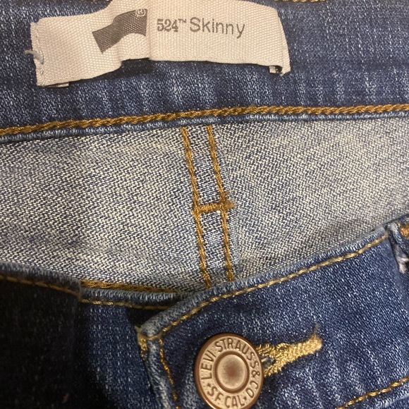 Levi’s Skinny Jeans, size W 29 Blue denim - Picture 3 of 3